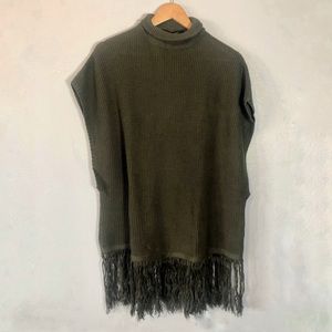 Ashley Stewart Fringed Sweater Size 12